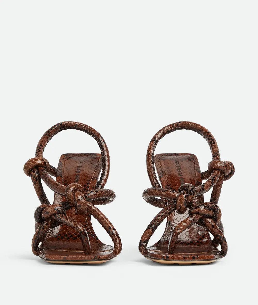 Bottega Veneta o1n1vont1225 Jimbo Slingback Sandals in Brown Size US 10 / IT 40 - 2 Thumbnail