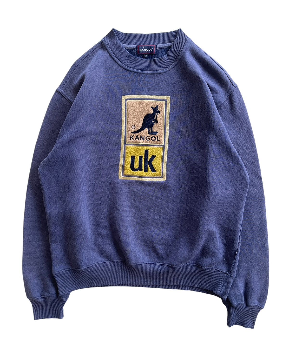 Vintage Kangol Center Logo Pullover Sweatshirt