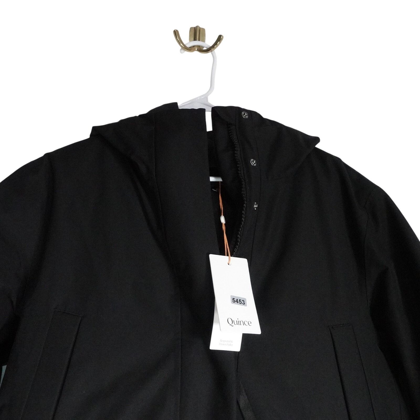 Quince Quince Medium Responsible Down Hooded Long Parka Black Size M / US 6-8 / IT 42-44 - 4 Thumbnail