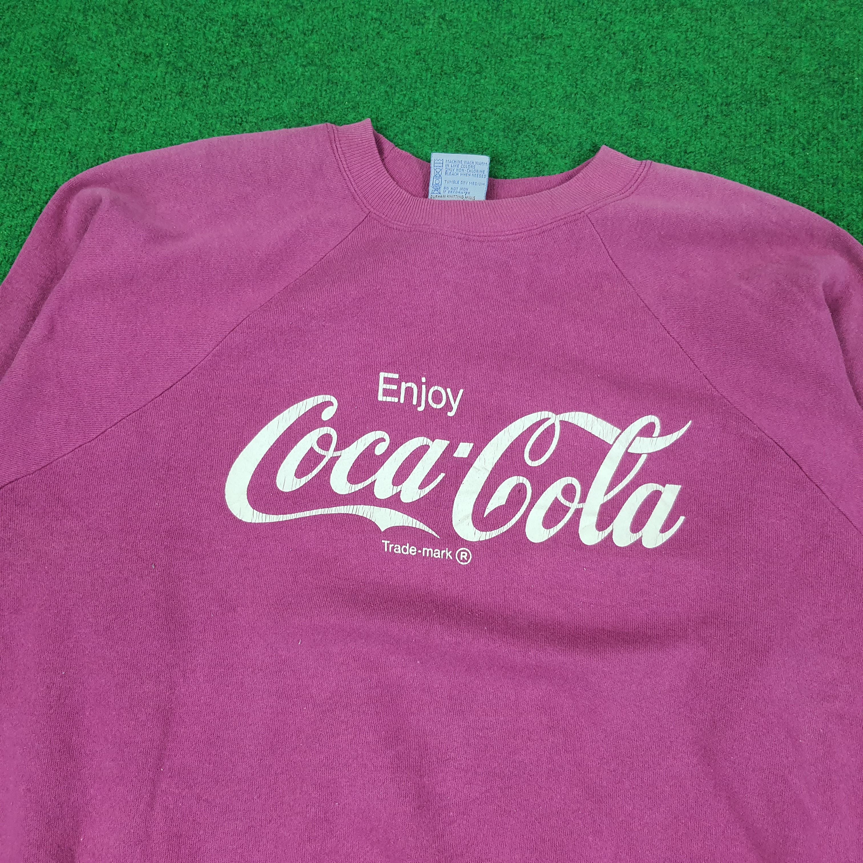 Coca Cola × Vintage Vintage Coca-Cola Streetwear Sweatshirt C237N20 Size US L / EU 52-54 / 3 - 2 Thumbnail
