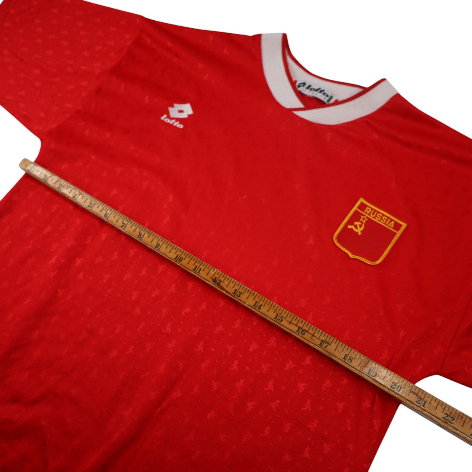 Lotto Sport × Vintage Vintage Lotto CCCP Soviet Russia Soccer Jersey Size US L / EU 52-54 / 3 - 9 Thumbnail