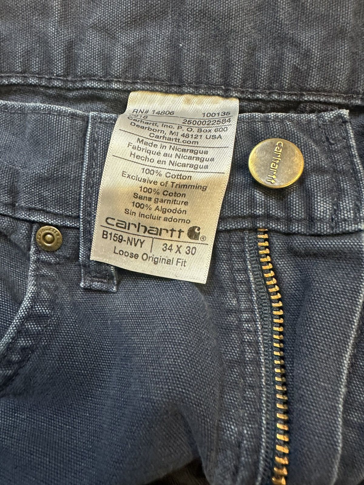 Carhartt Carhartt work pants Size US 34 / EU 50 - 2 Thumbnail