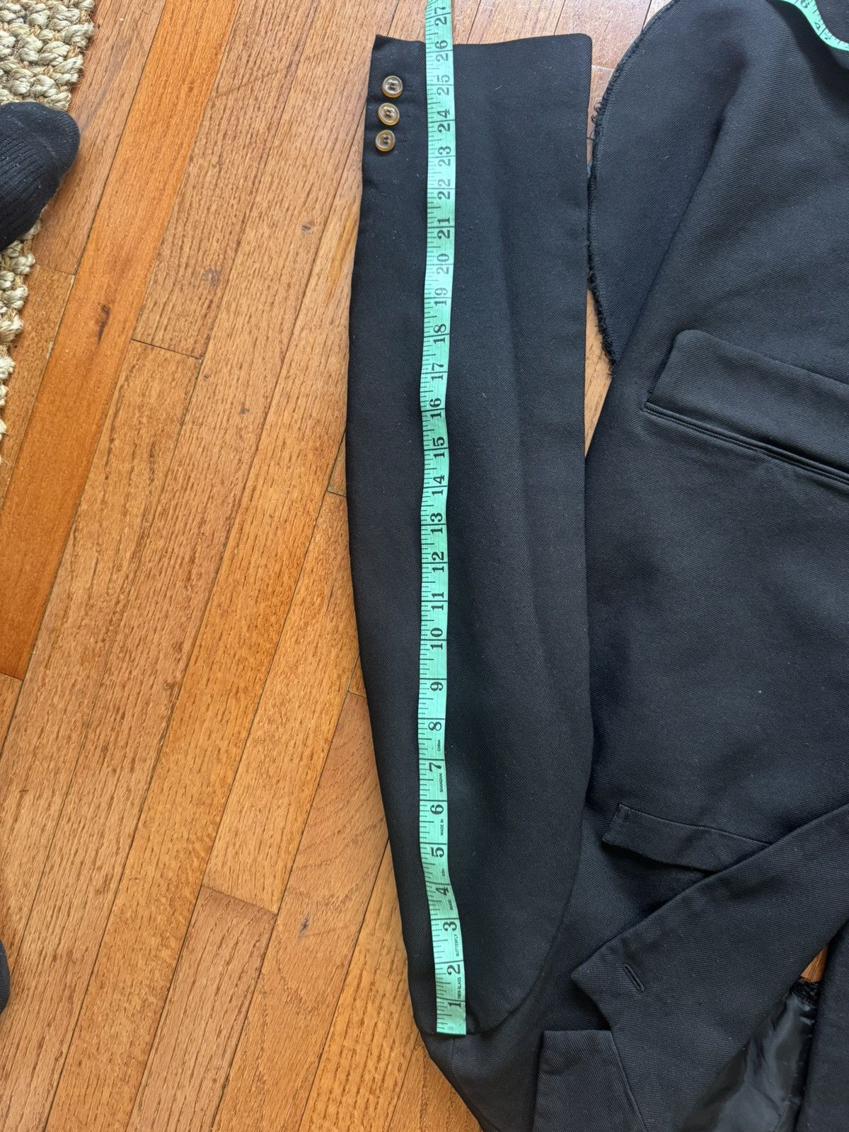 Comme des Garcons Homme Plus Comme Des Garcon Homme Plus Backless Blazer Size 38S - 7 Thumbnail