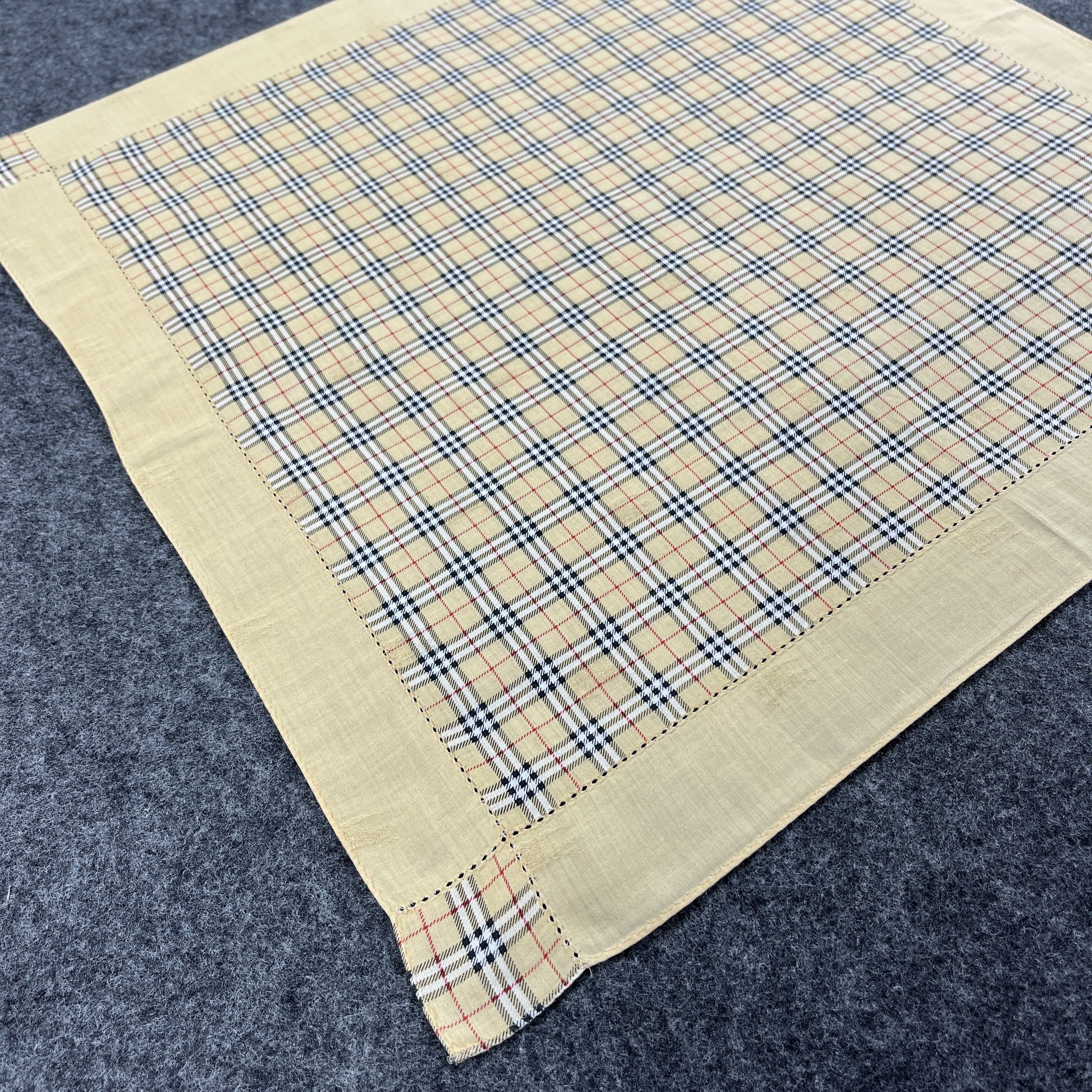 Burberry × Vintage Vintage Burberrys Handkerchief / Bandana / Neckerchief B184 Size ONE SIZE - 8 Thumbnail