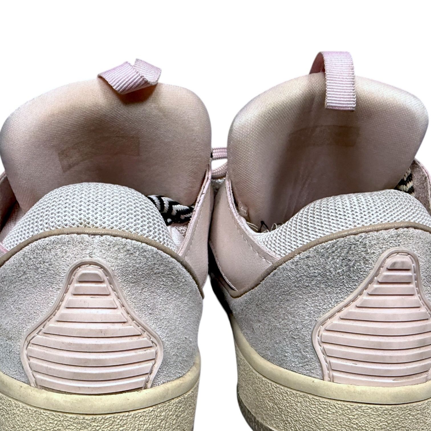 Lanvin Lanvin Pink Leather & Suede Sneakers Zebra Laces EU 36 US 6 Size US 6 / IT 36 - 5 Thumbnail