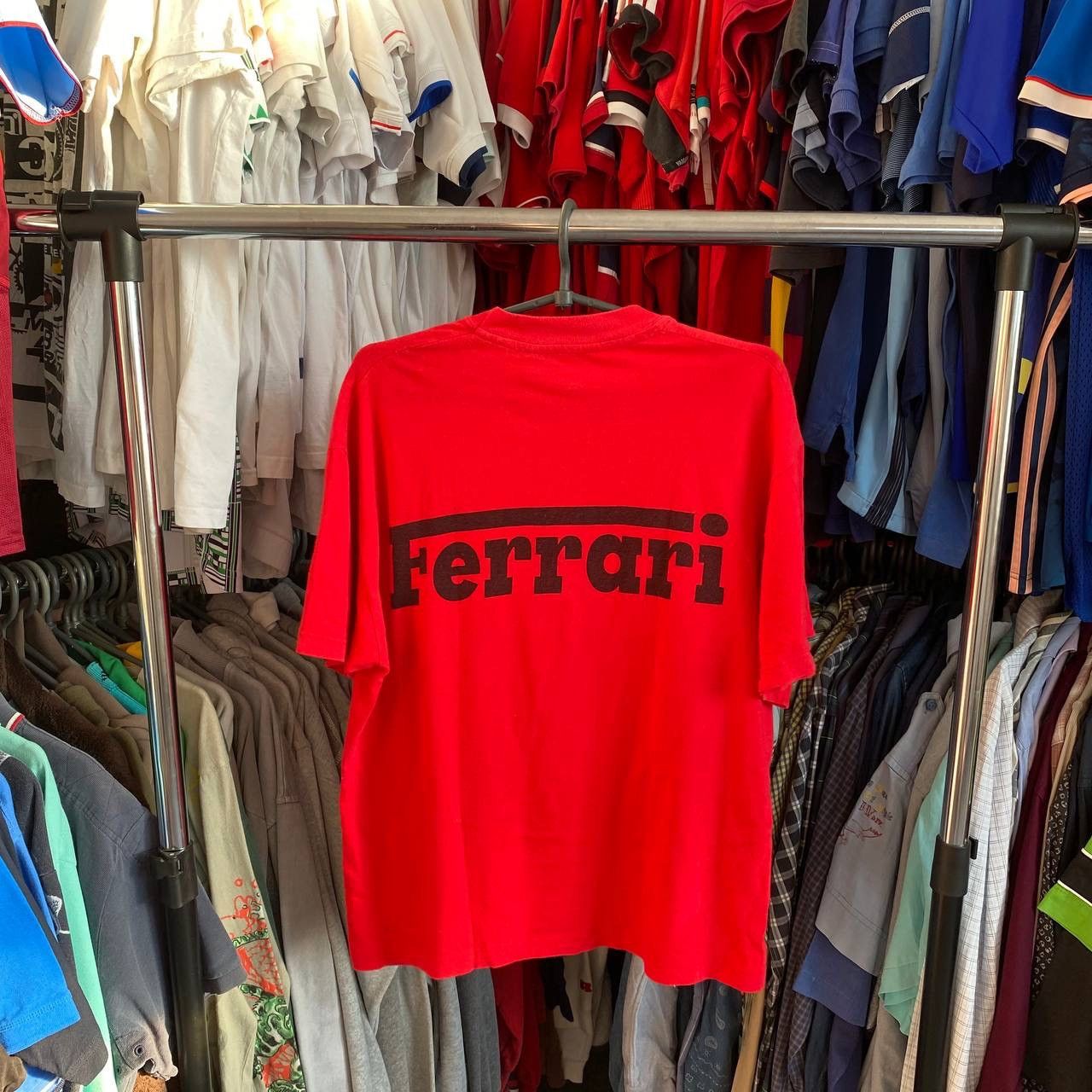 Ferrari × Vintage Vintage Ferrari big logo racing 90’s streetwear tee Size US M / EU 48-50 / 2 - 1 Thumbnail
