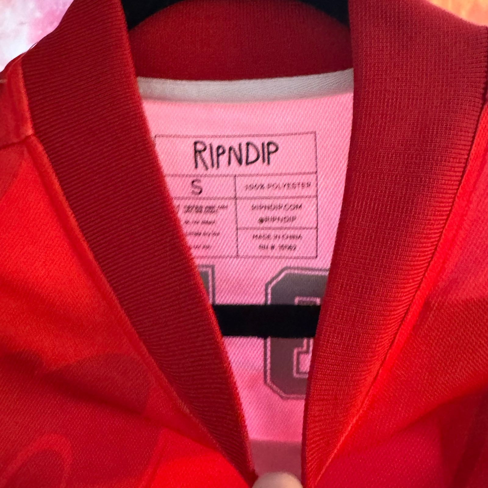 RIPNDIP •NWT• RipnDip Hong Kong Red Dragon Jersey • Size Small Size US S / EU 44-46 / 1 - 8 Thumbnail