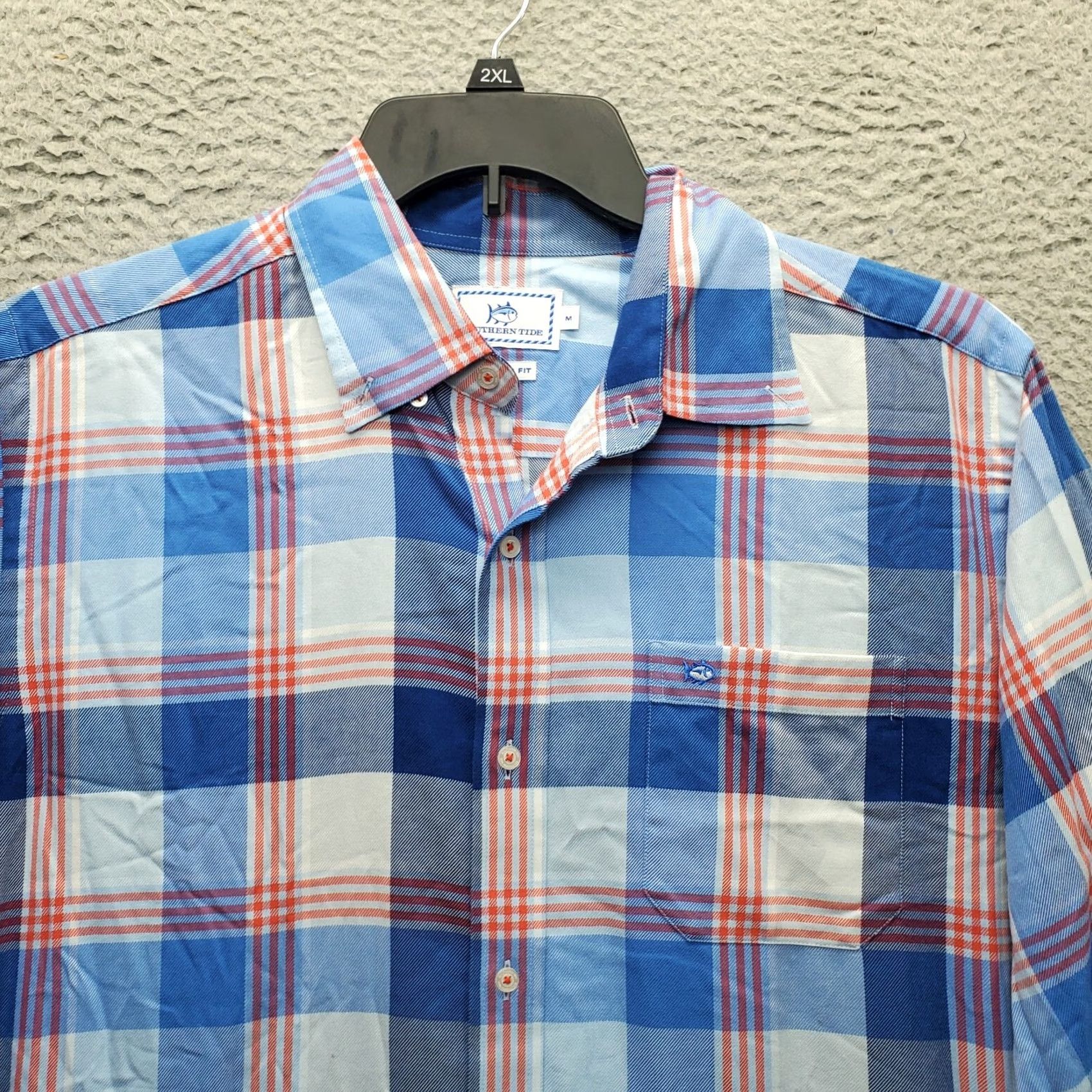 Southern Tide Southern Tide Shirt Mens M Plaid Flannel Button-Up EUC Size US M / EU 48-50 / 2 - 3 Thumbnail