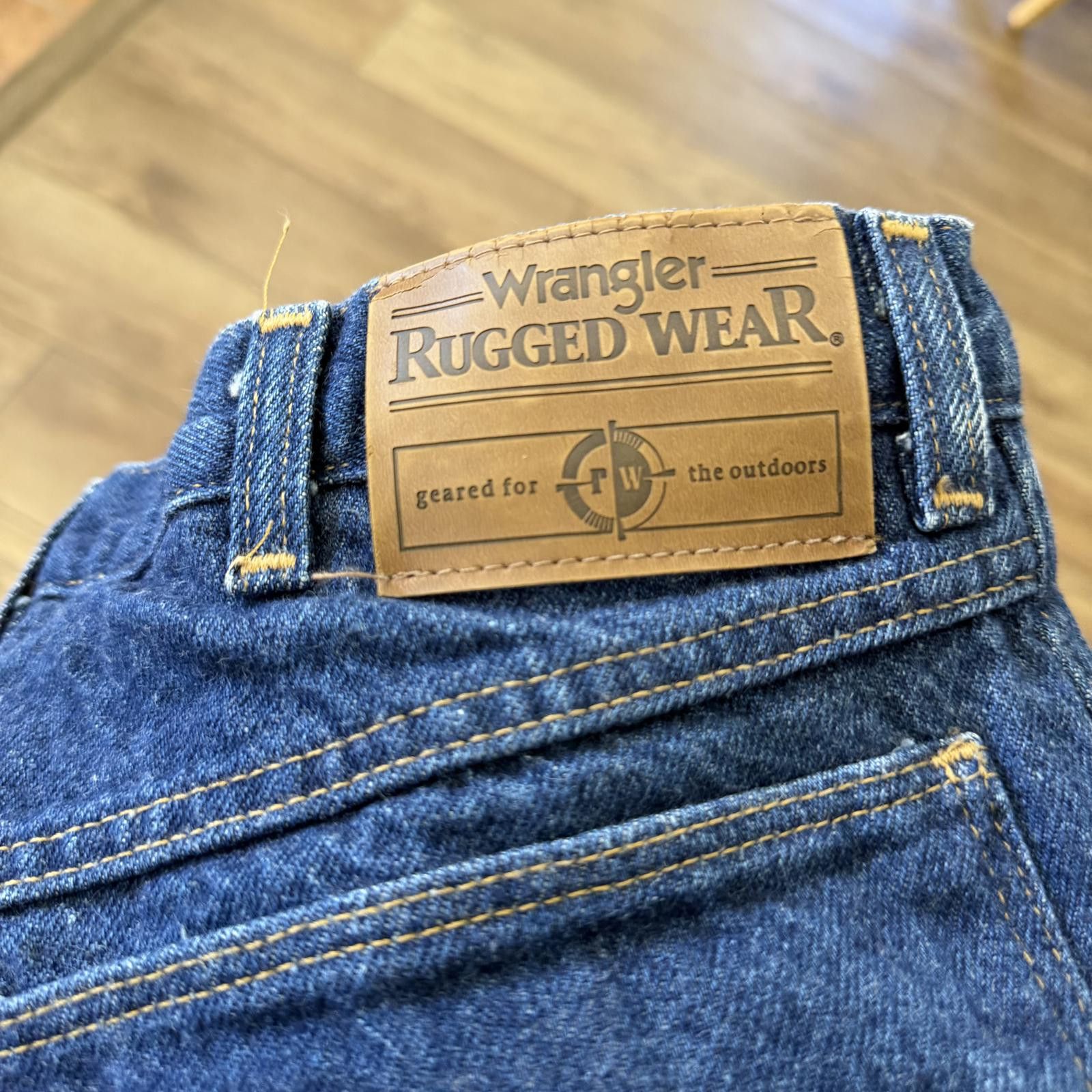 Wrangler Vintage Wrangler Rugged Wear Red Lined Jeans Heavyweight Y2K Size US 34 / EU 50 - 4 Thumbnail