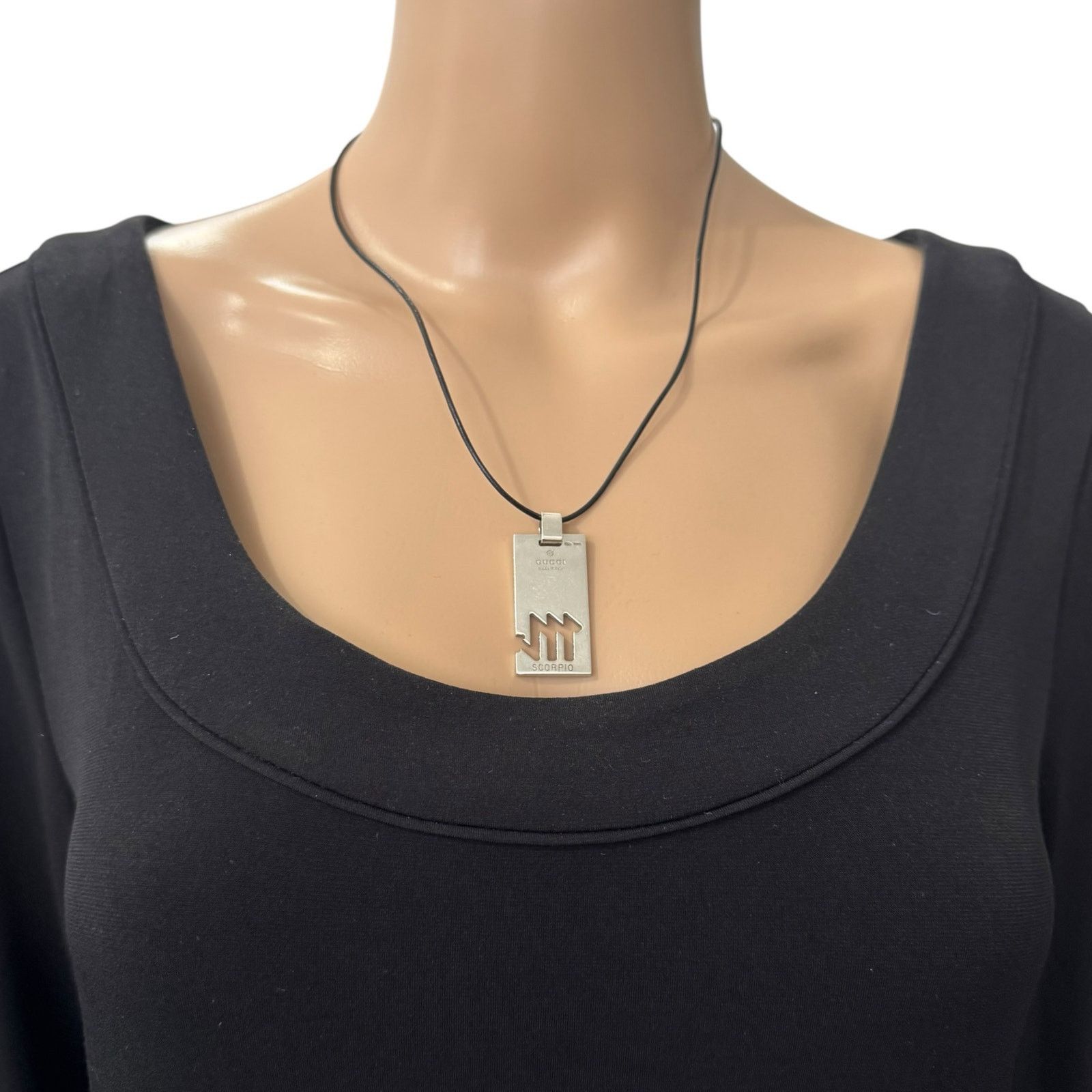 Gucci Gucci Sterling Silver Zodiac Pendant Necklace Set Size ONE SIZE - 3 Thumbnail