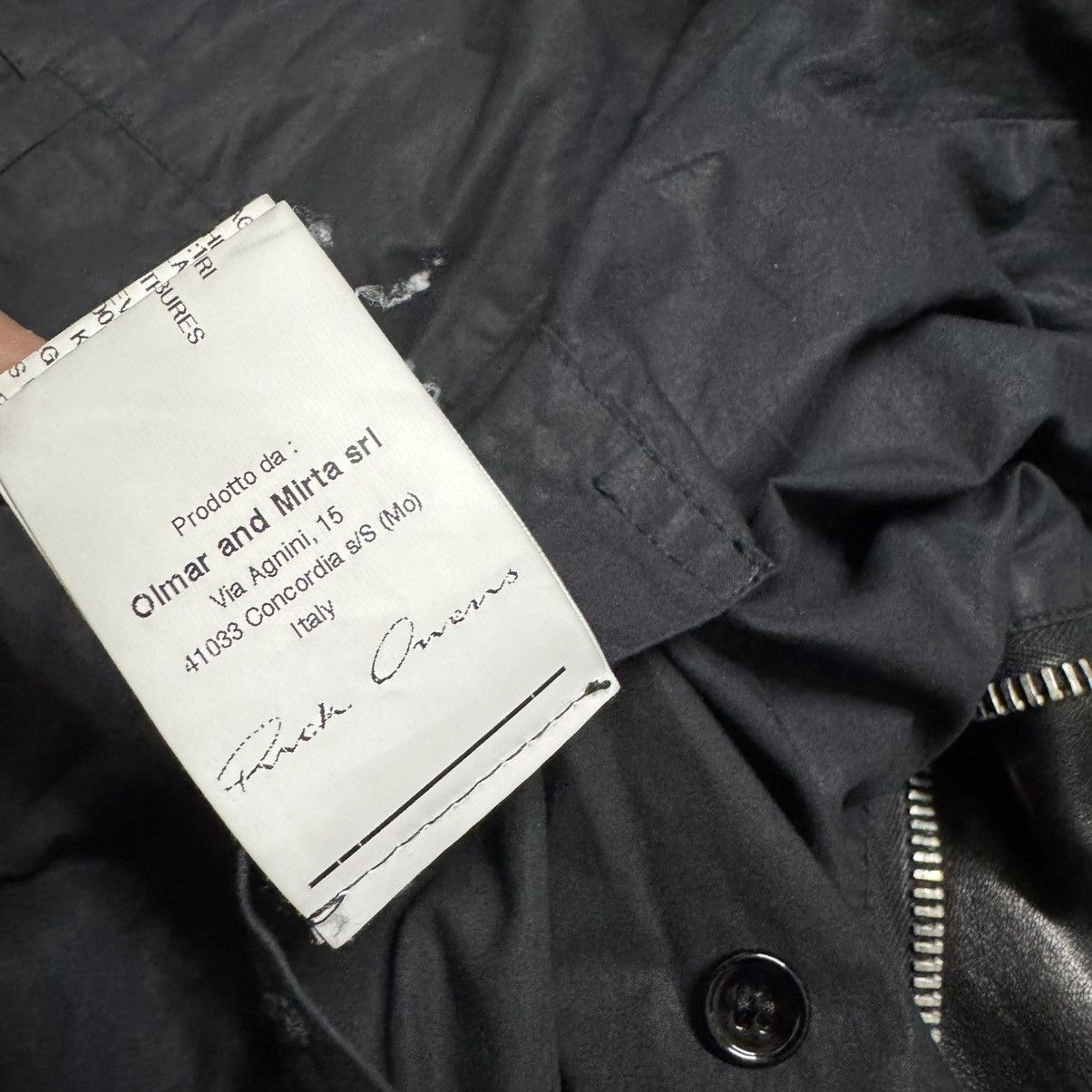 Rick Owens FW2012 'Mountain Fall' Rick Owens Leather Jacket Cropped Size M / US 6-8 / IT 42-44 - 20 Thumbnail
