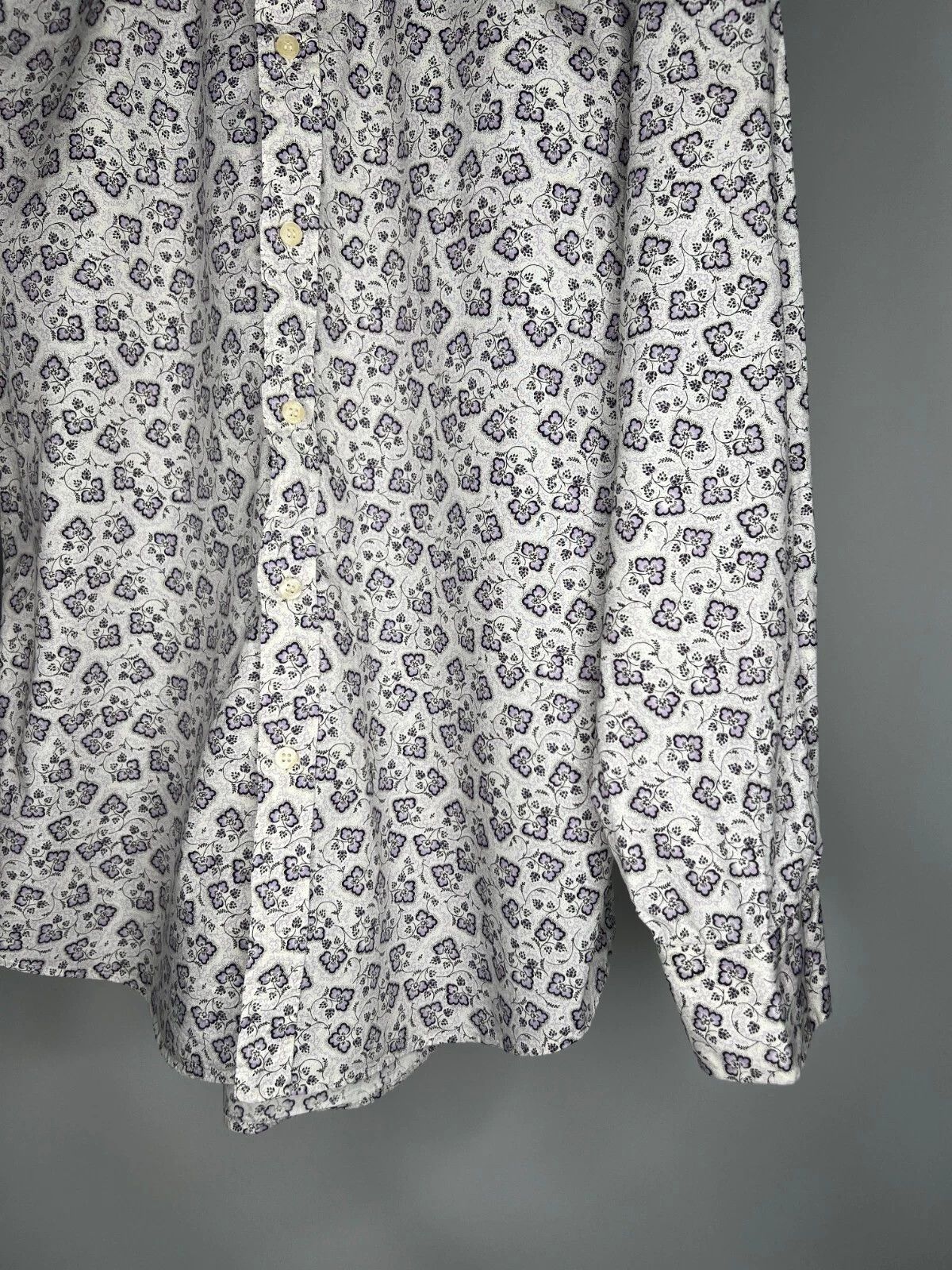 Paul Smith Paul Smith London Men Floral Pattern Long Sleeve Shirt Size US M / EU 48-50 / 2 - 5 Thumbnail