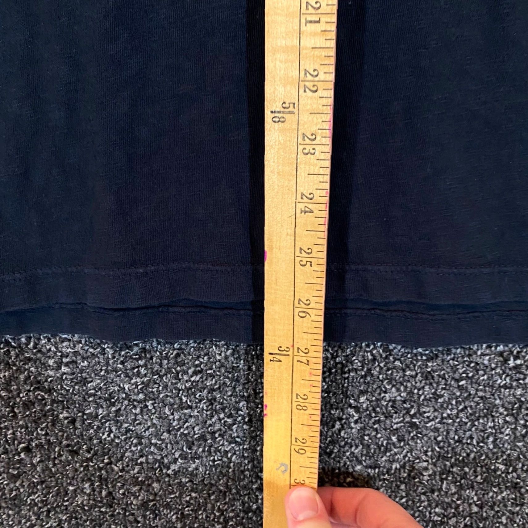 Vintage American Giant Shirt Mens Medium Faded Black Tee Long Sleeve Casual USA Made Size US M / EU 48-50 / 2 - 4 Thumbnail