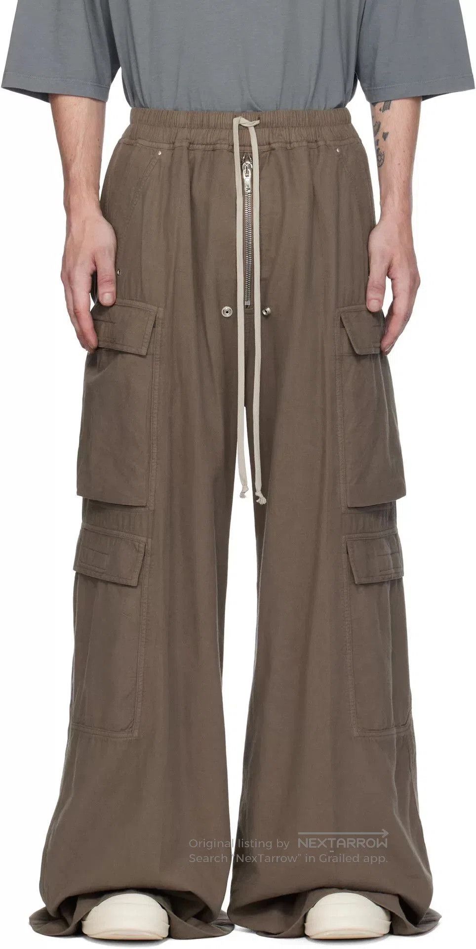 Rick Owens Drkshdw Rick Owens Drkshdw Double Cargo Pants. Size US 26 / EU 42 - 6 Thumbnail