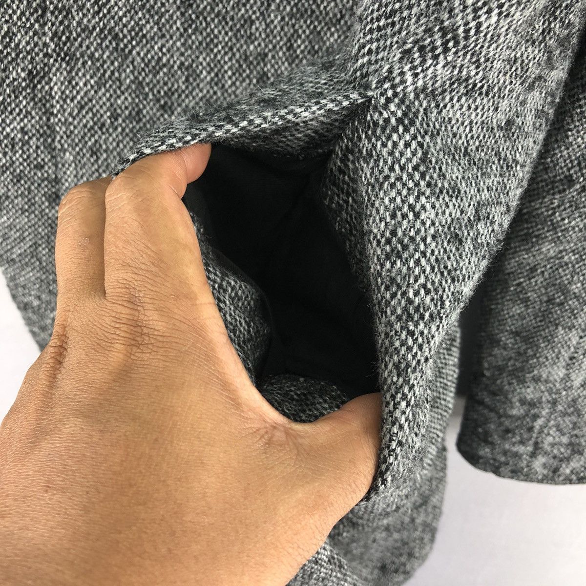 Comme Ca Ism Vintage 90's Wool Coat Women Jacket by Comme Ça Ism Size M / US 6-8 / IT 42-44 - 8 Thumbnail