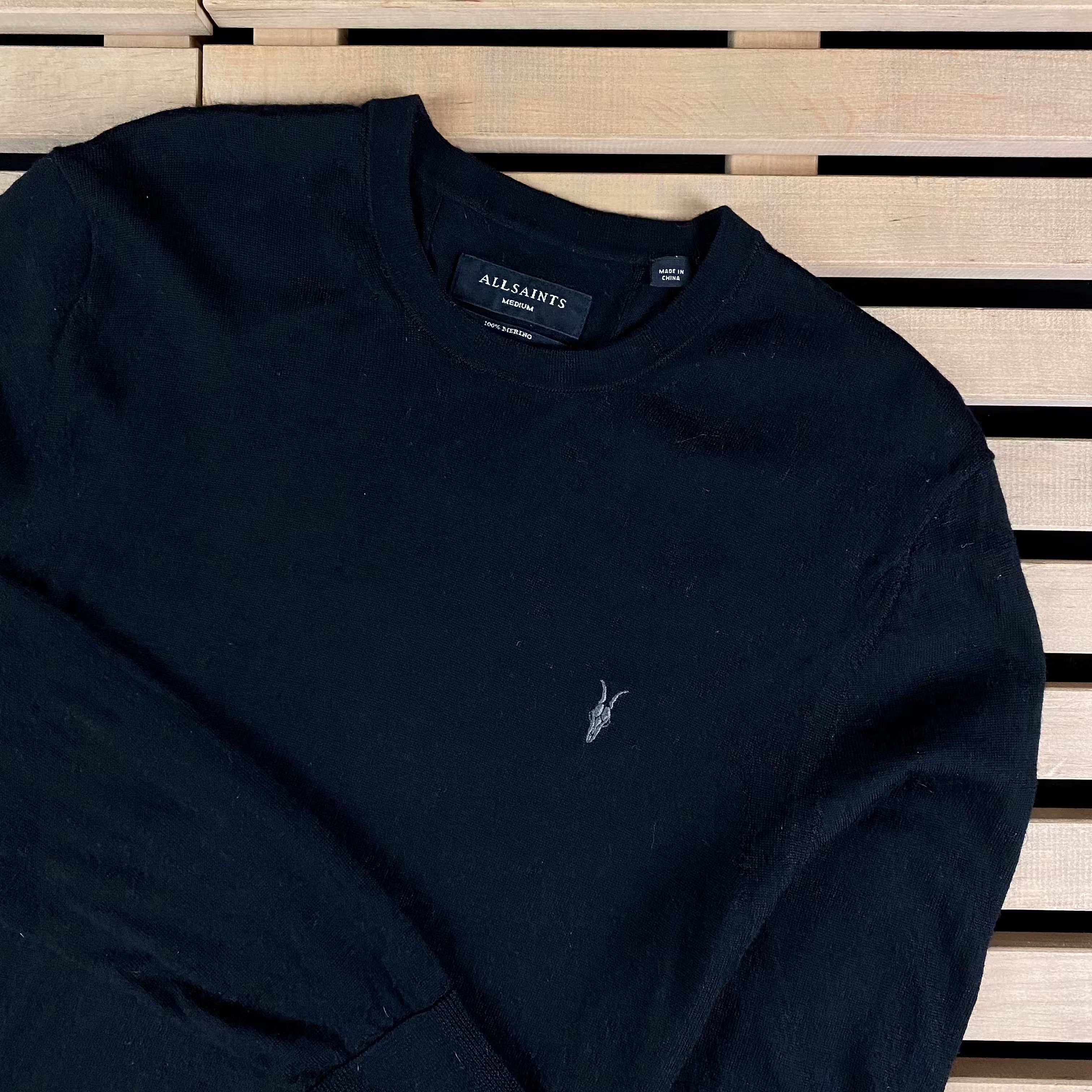 Allsaints Mens Wool Sweater Jumper Allsaints Size M Size US M / EU 48-50 / 2 - 2 Thumbnail