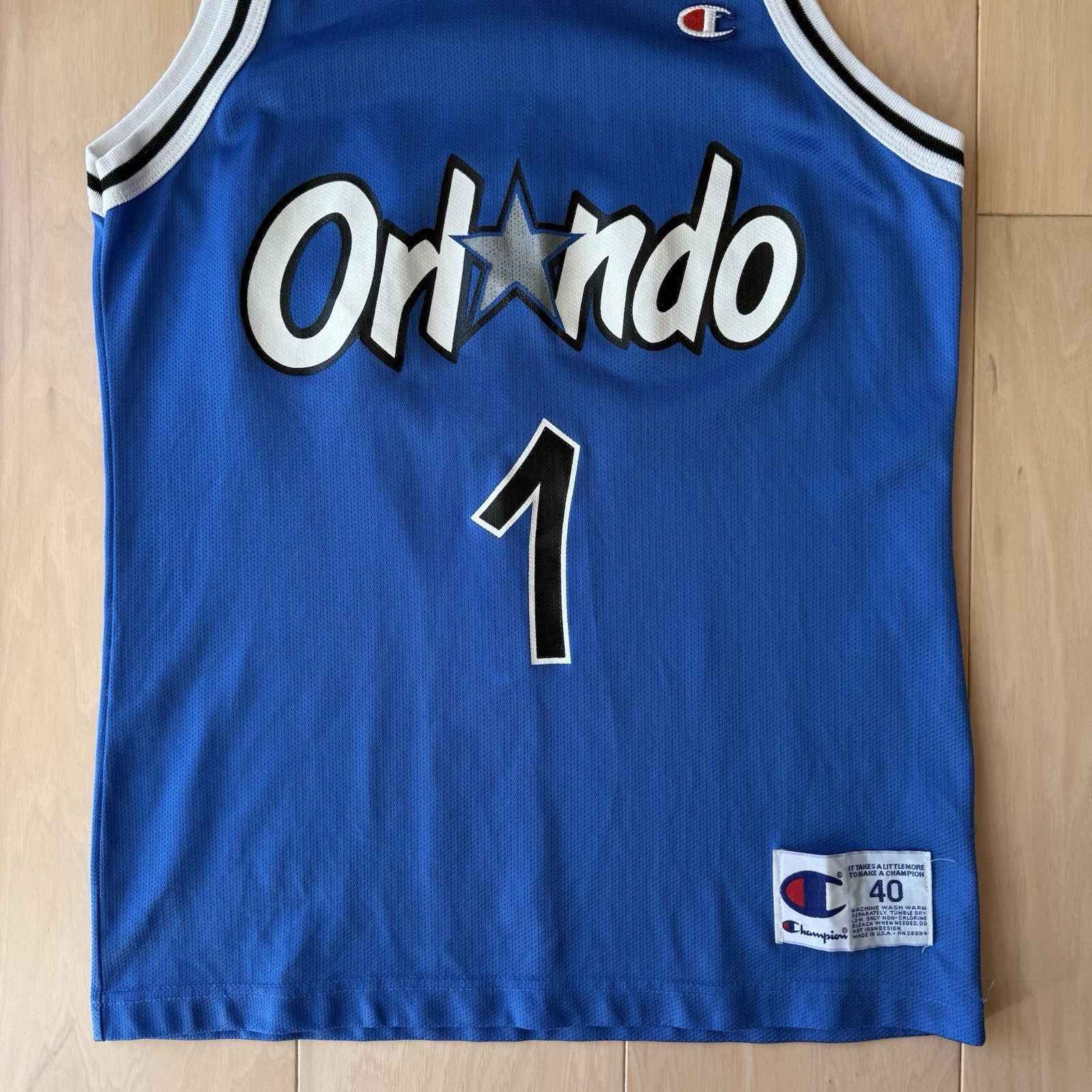 Champion × Vintage Vintage Penny Hardaway Orlando Magic Jersey 40 90s Champion Size US S / EU 44-46 / 1 - 4 Thumbnail