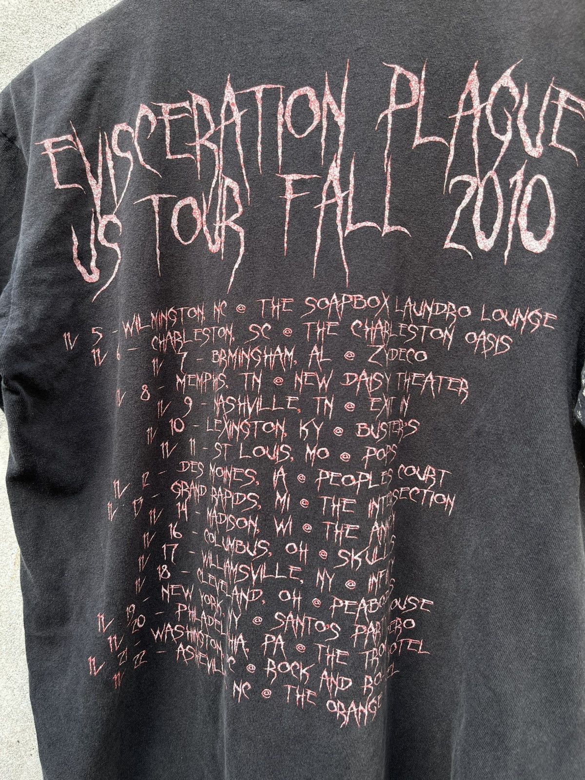 Vintage Vintage 2009 Rare Cannibal Corpse Evisseration Size US M / EU 48-50 / 2 - 5 Thumbnail