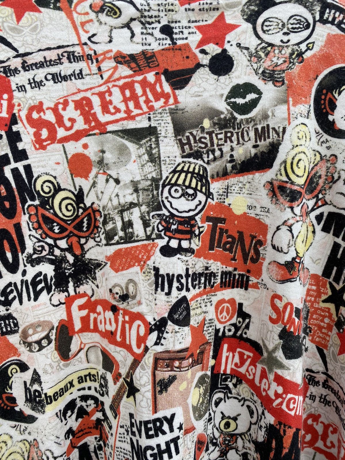 Hysteric Glamour 90s Hysteric Mini AOP shirt Size S / US 4 / IT 40 - 9 Thumbnail