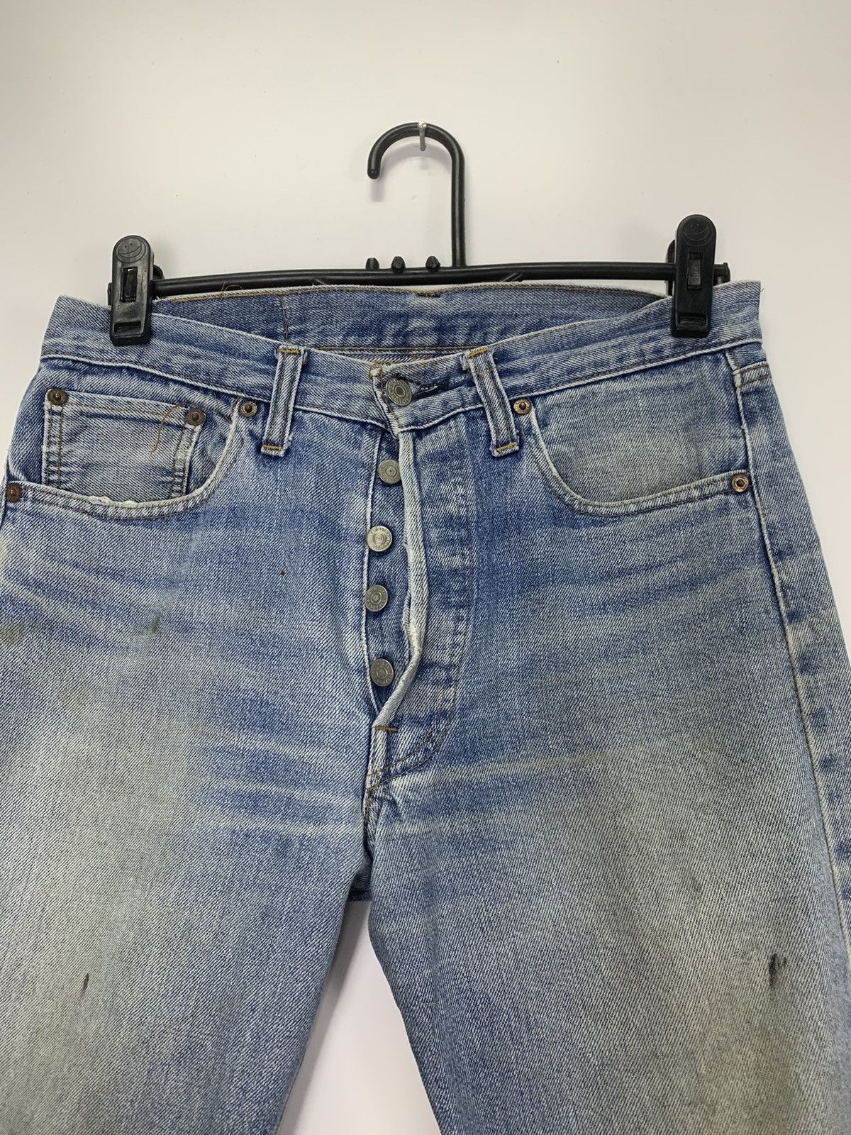 Levi's Vintage Clothing × Vintage Vintage 80’s 501 Levi Strauss & Co denim Size US 32 / EU 48 - 2 Thumbnail