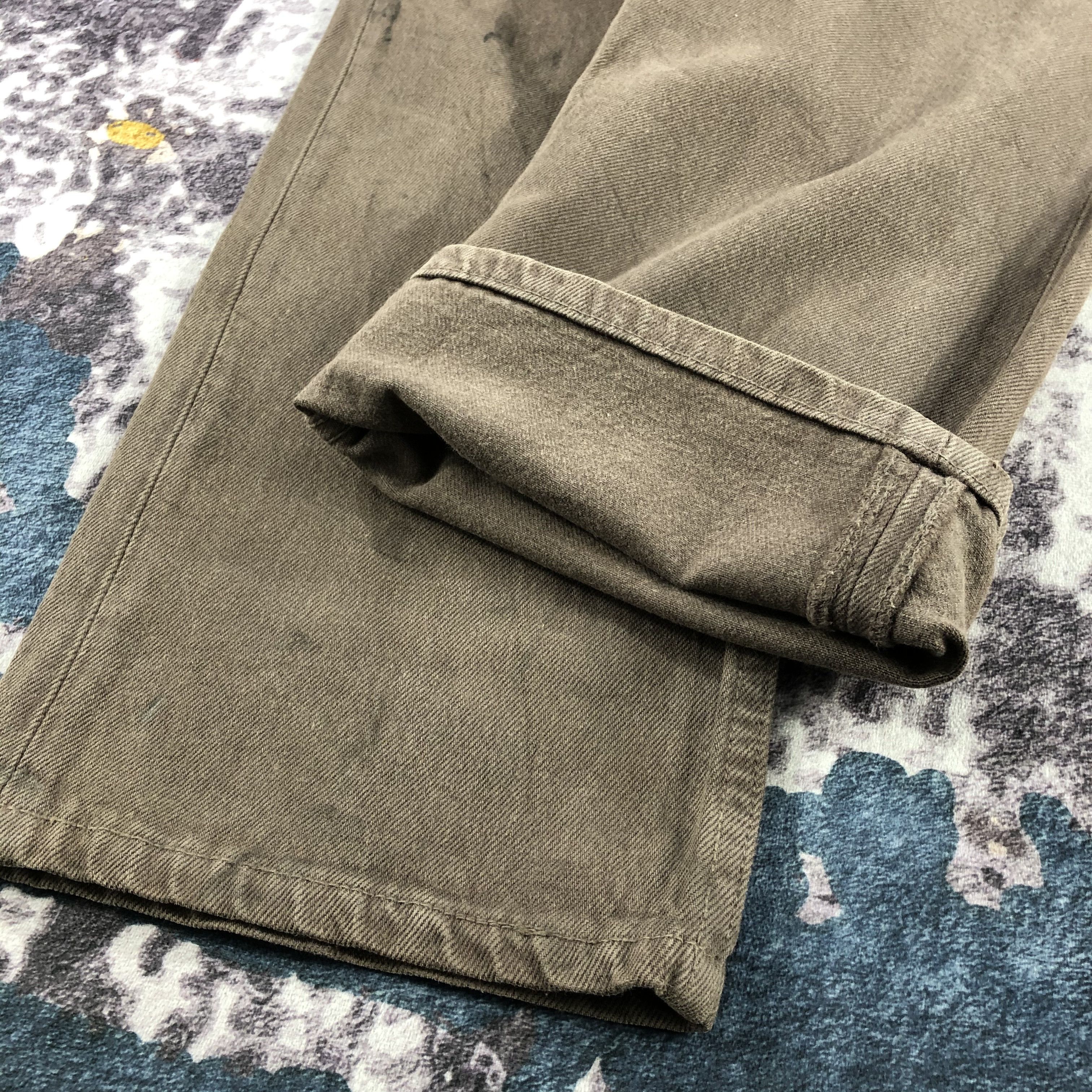 Levi's Vintage 90s Faded Black Levis 501 Jeans-JM2489 Size US 33 - 8 Thumbnail