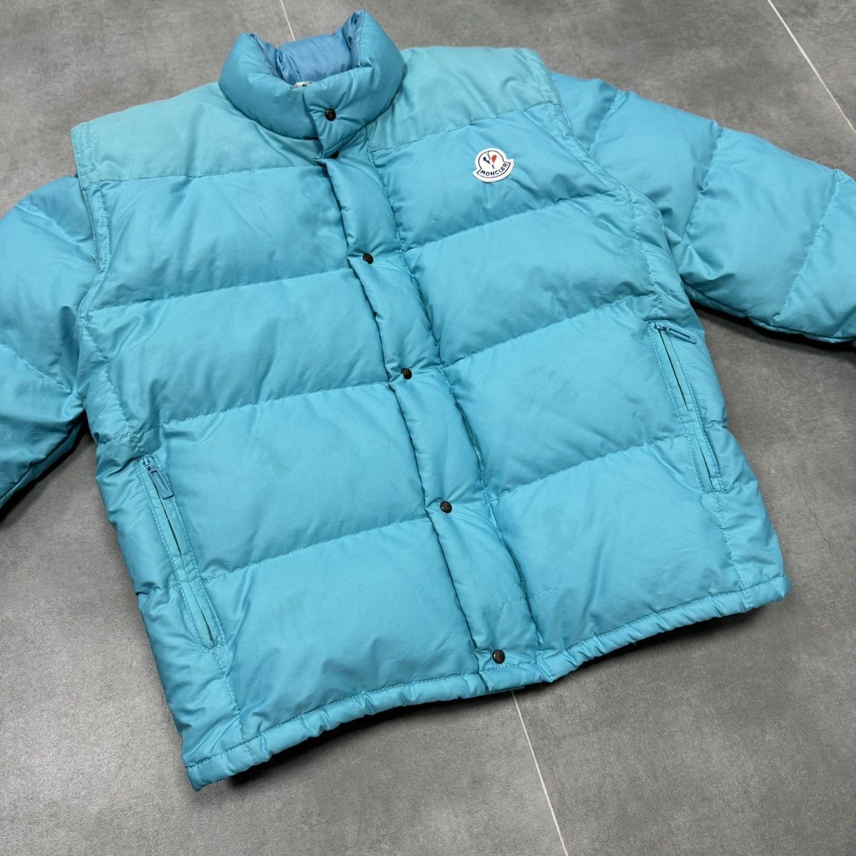 Moncler Grenoble Vintage Moncler Grenoble Down Vest Jacket Retro Blue Size 1 Size US S / EU 44-46 / 1 - 5 Thumbnail