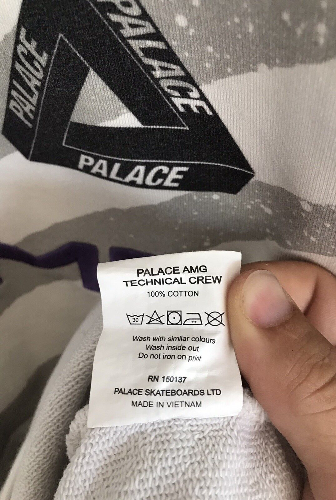Mercedes-Benz × Palace Palace AMG Technical Crew White Size US XL / EU 56 / 4 - 8 Thumbnail