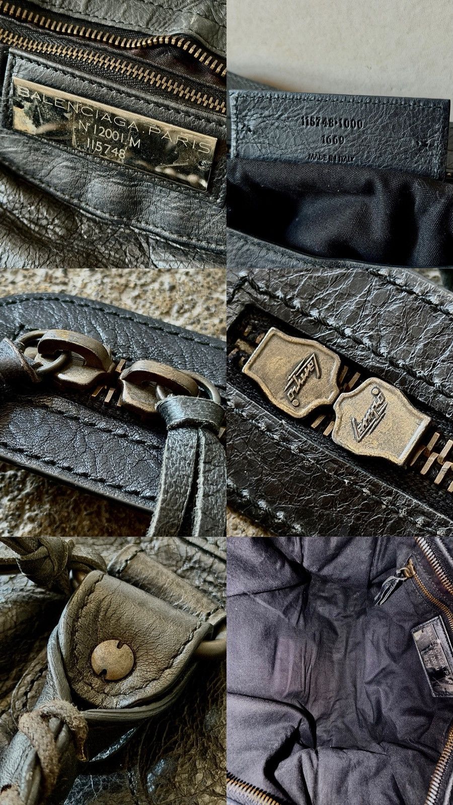 Balenciaga Balenciaga - 2000’s - Classic Motorcycle City - Lambskin Bag Size ONE SIZE - 25 Thumbnail