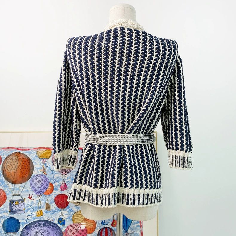 Chanel Chanel Blue jacket 2504-Nextarrow Size M / US 6-8 / IT 42-44 - 2 Thumbnail