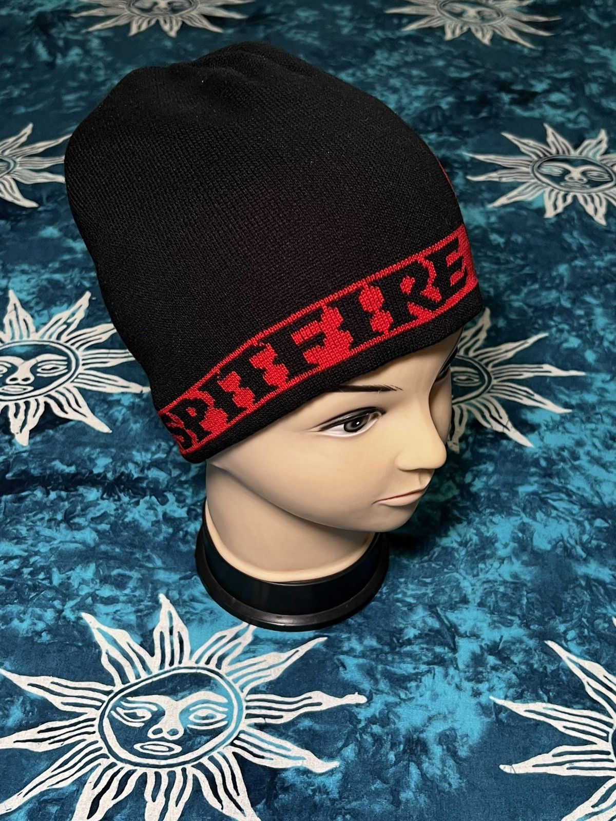 Spitfire Vintage Spitfire🔥 Reversible Skater Beanie Hat Big Logo Size ONE SIZE - 18 Thumbnail
