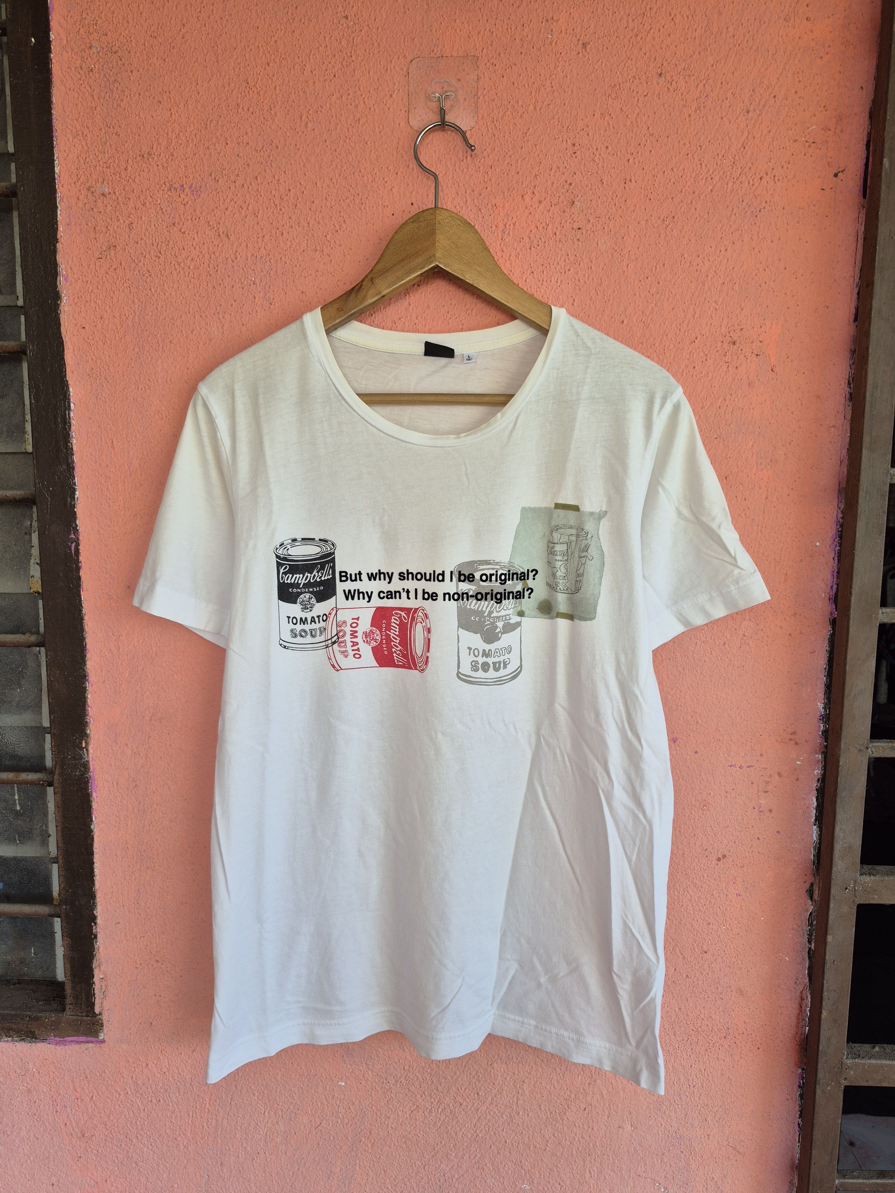 Andy Warhol 🔥 Uniqlo Andy Warhol Campbell Soup Pop Art Tee Size US M / EU 48-50 / 2 - 1 Thumbnail