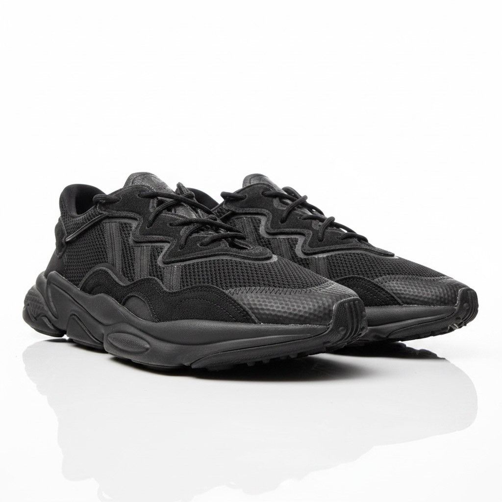 Adidas Ozweego Running Shoes Black Sneakers Size 12 Ee6999, Men's
