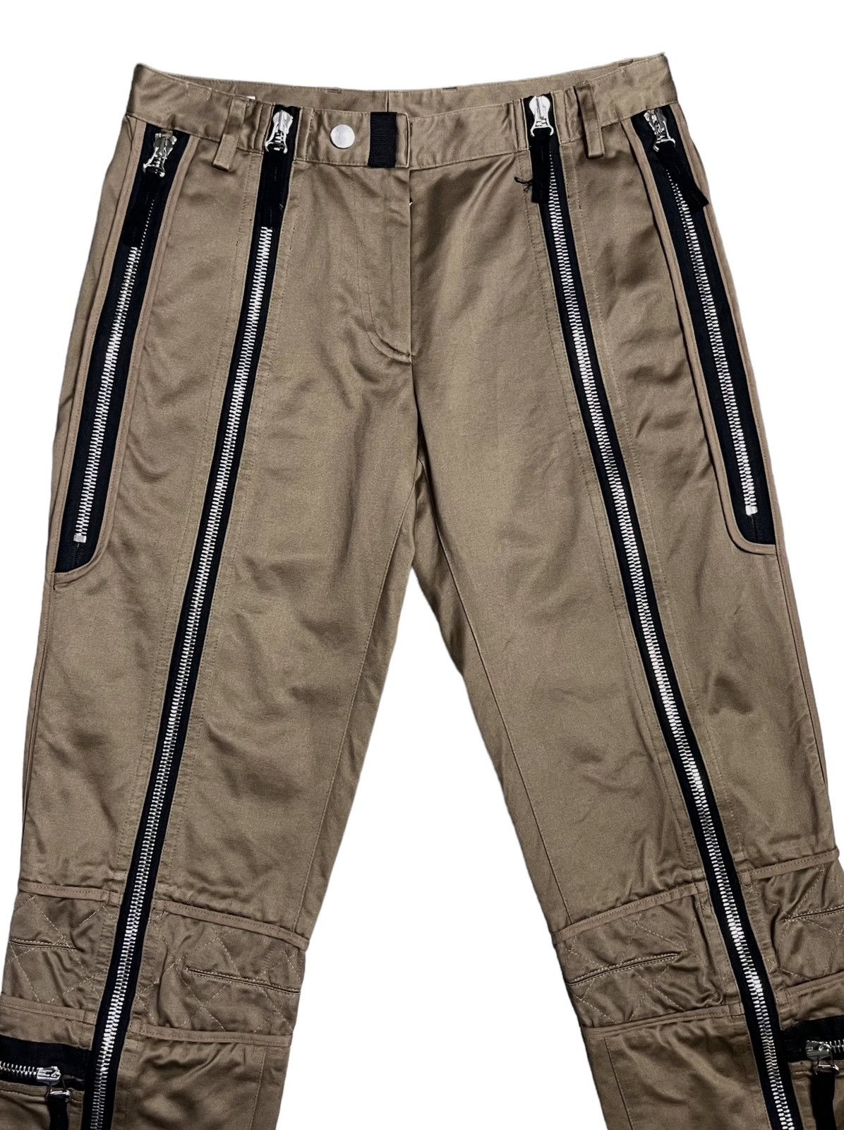 Dries Van Noten Dries Van Noten Multi-Zip Cotton Pants - Rare Archive Size US 28 / EU 44 - 11 Thumbnail
