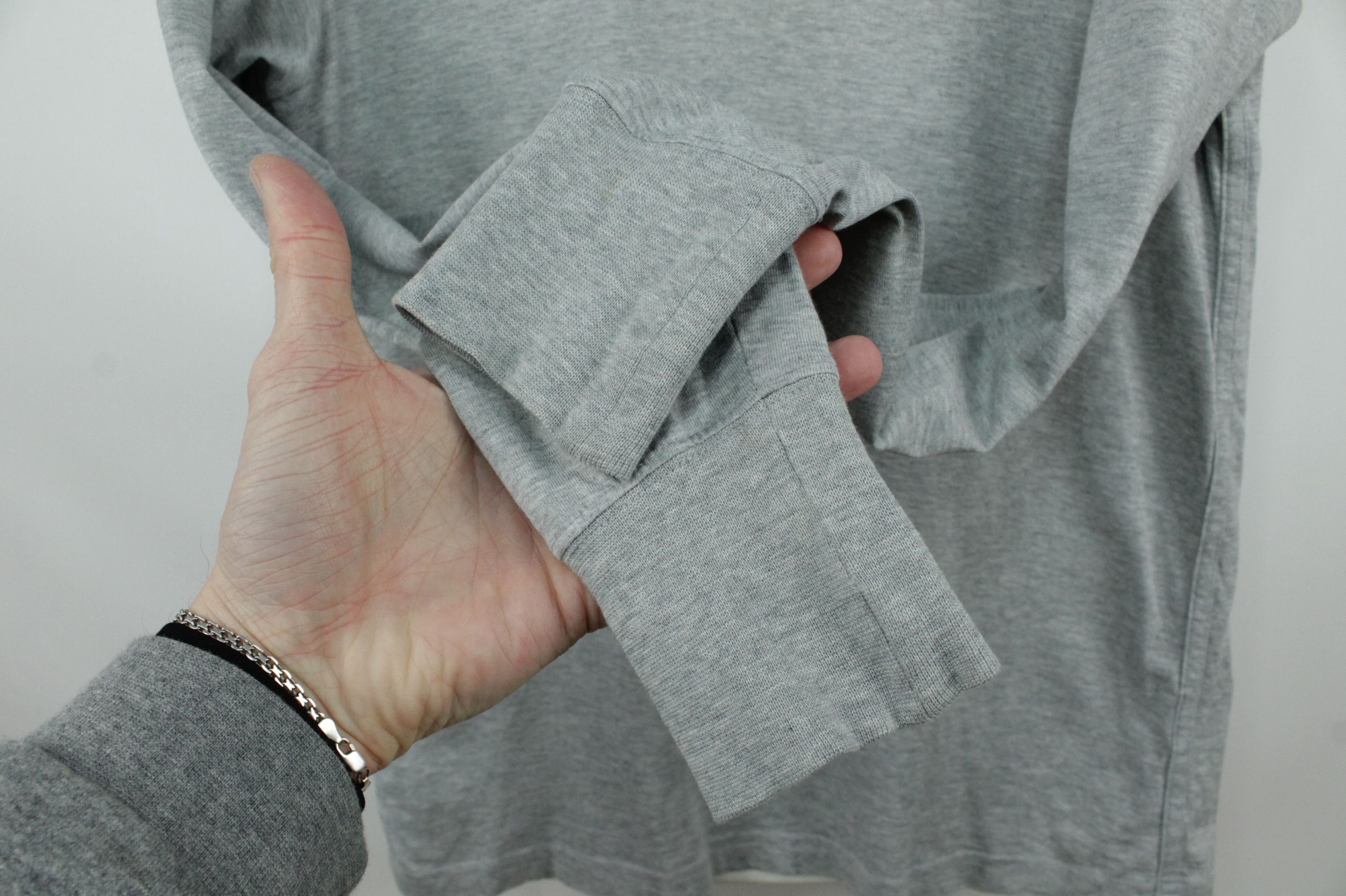 Lacoste Lacoste Regular Fit Gray Cotton Turtleneck Shirt Size US M / EU 48-50 / 2 - 6 Thumbnail