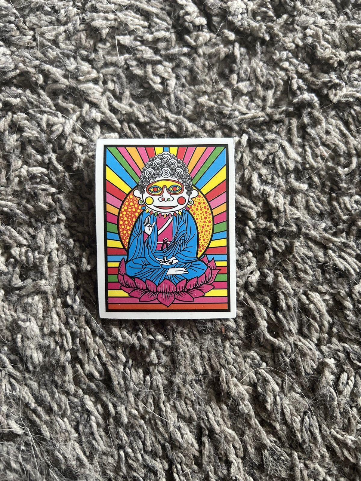 Hypebeast × Vintage Psychedelic Buddha Sticker Size ONE SIZE - 1 Thumbnail