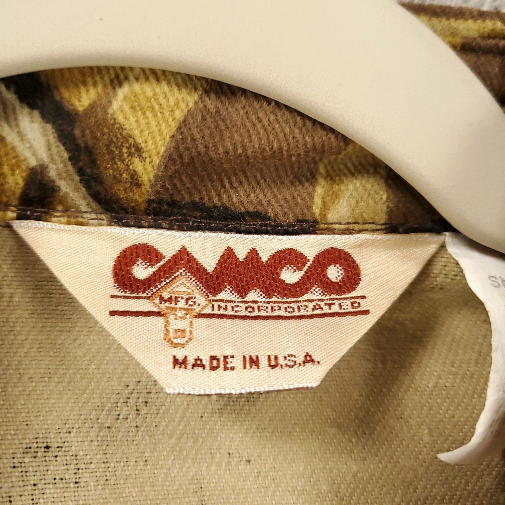 Vintage VINTAGE Camco Advantage Wetlands Camo Shirt Mens Small Heavyweight Pearl Snap Duck Hunting Size US S / EU 44-46 / 1 - 5 Thumbnail