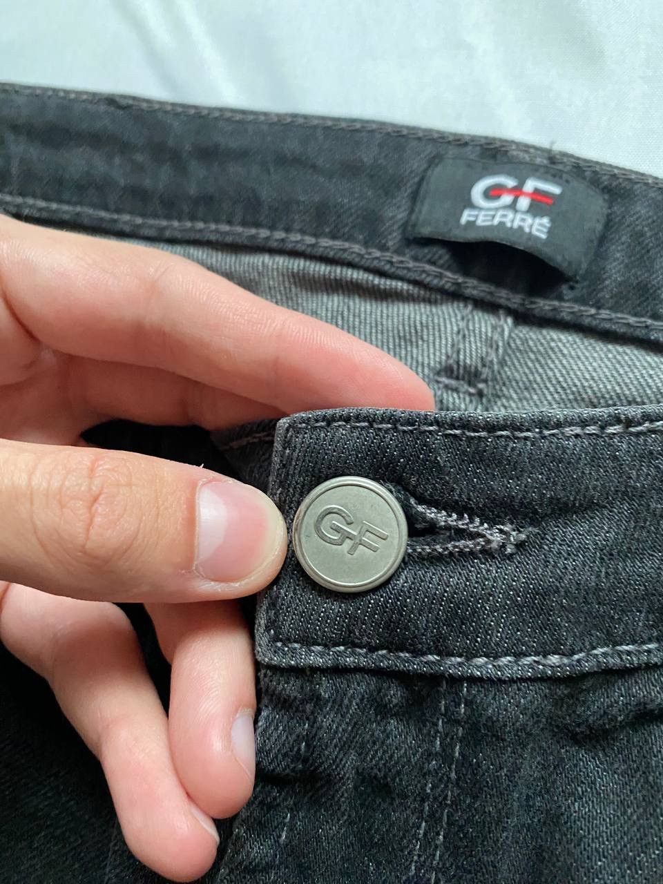 GF Ferre × Vintage Gf Ferre Vintage Archive Flared Jeans Size US 29 - 7 Thumbnail
