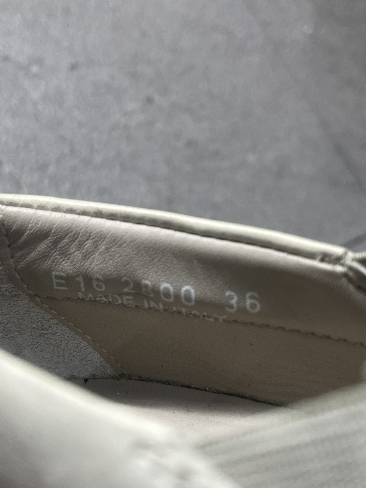Rick Owens Rick Owens Cap Toe Slip On Sneakers Gradients Milk EU36 Size US 6 / IT 36 - 10 Thumbnail