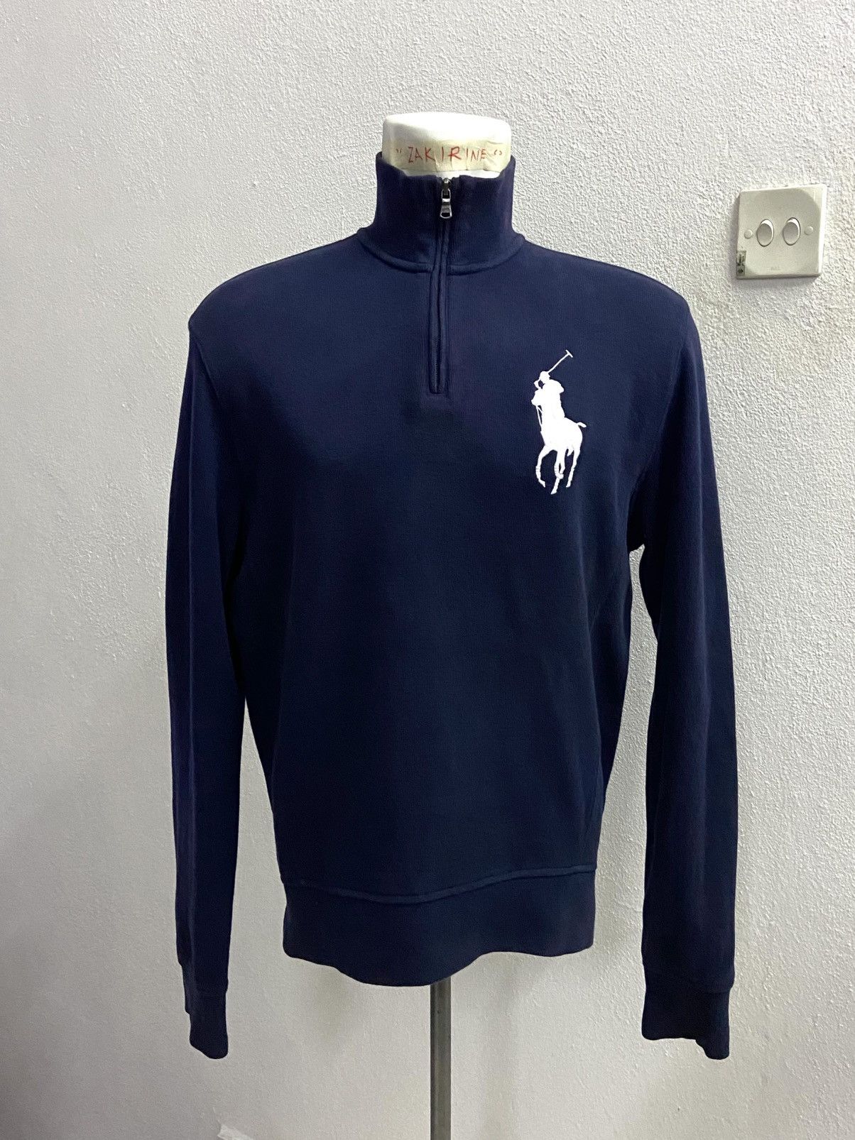 Polo Ralph Lauren Polo Ralph Lauren Half-Zip Big Pony Sweater Size US S / EU 44-46 / 1 - 1 Thumbnail
