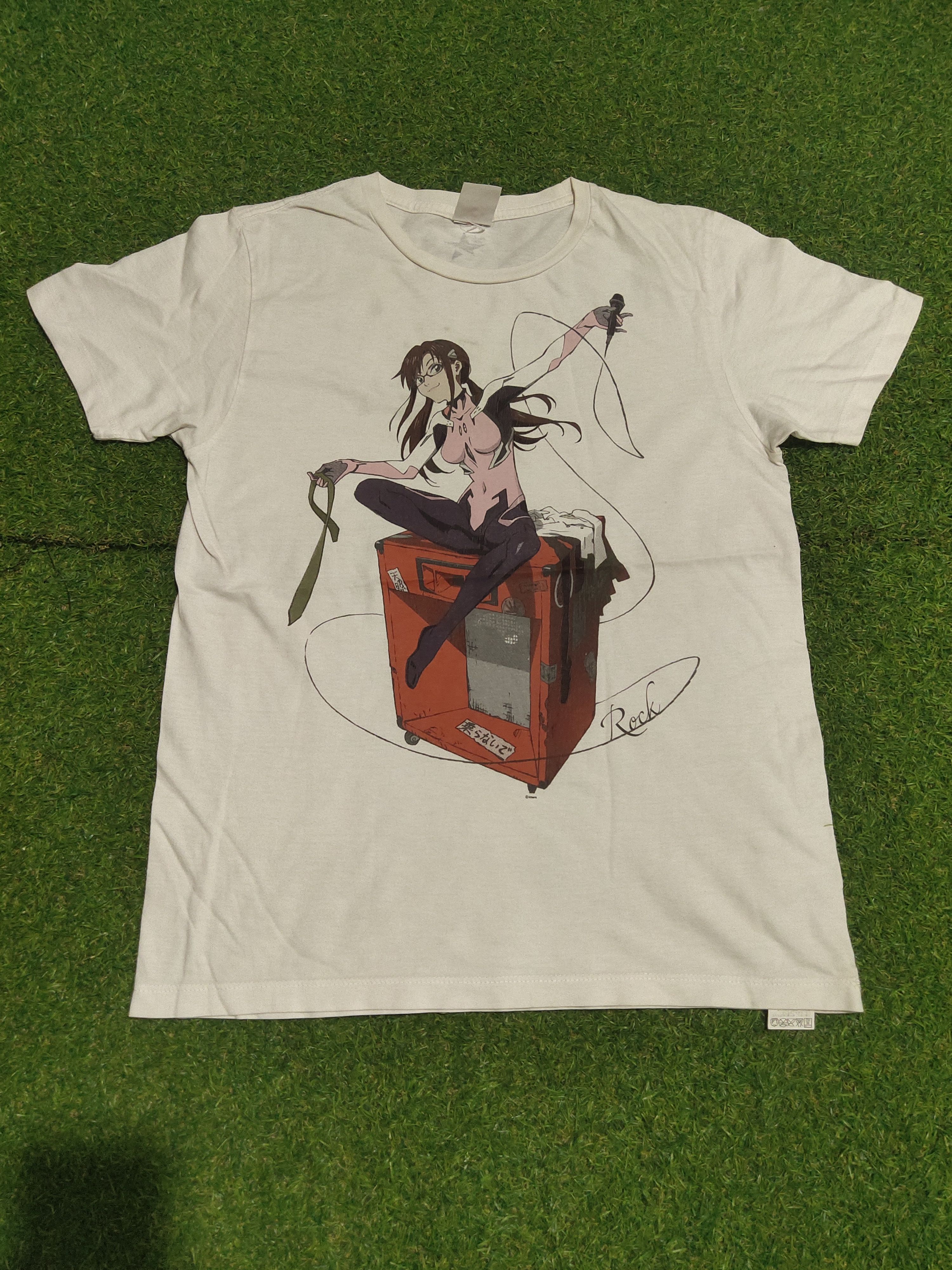 Anime Vintage Evangelion Mari Makinami Rocking Star Anime movie Size US S / EU 44-46 / 1 - 1 Thumbnail