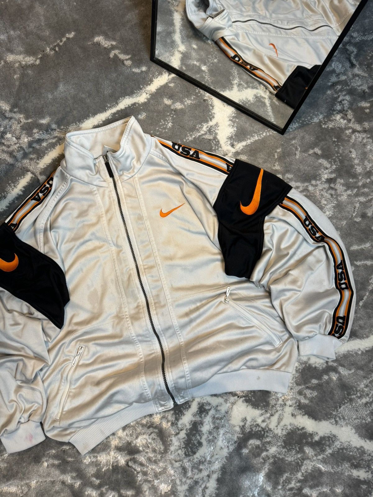 90s Nike Vintage USA Lampas Track Jacket