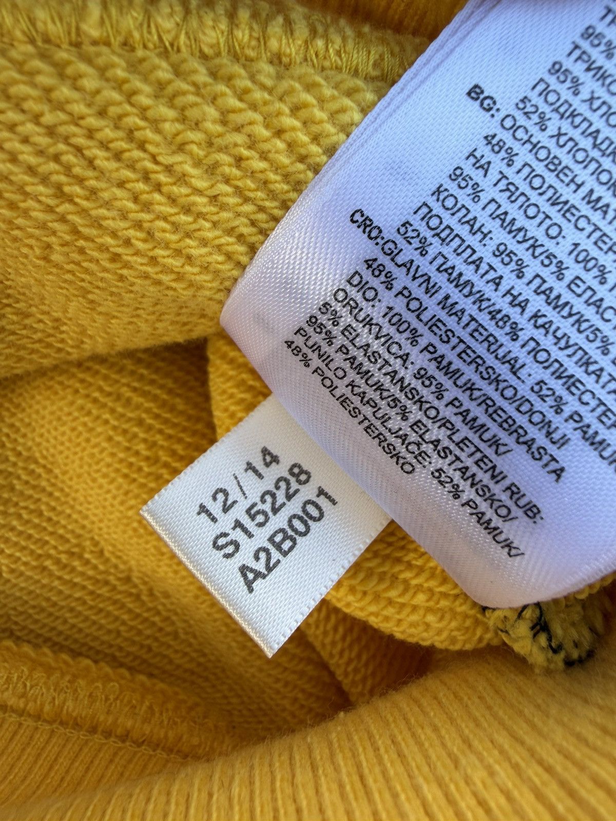 Adidas × Neighborhood Adidas Originals x Neighborhood Full Zip Hoodie Yellow Large Size US L / EU 52-54 / 3 - 9 Thumbnail