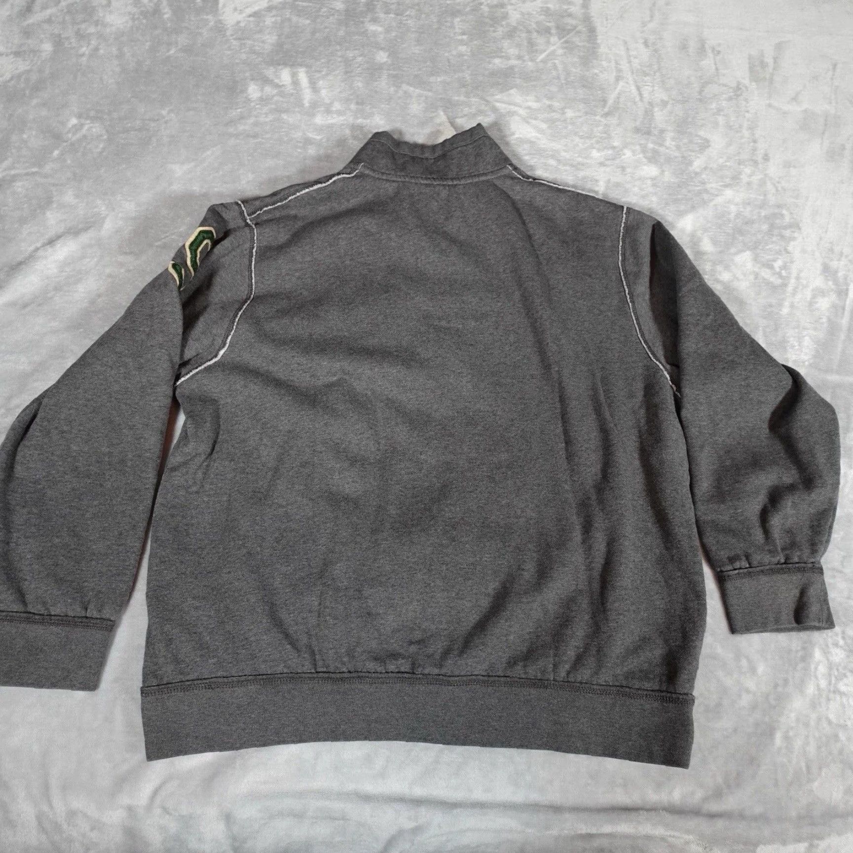 Old Navy VINTAGE Old Navy Brooklyn Varsity Fleece Sweatshirt Mens 2XL Heavyweight Blue Zip Mock Neck Sweatshirt Men Slim Fit Size US XXL / EU 58 / 5 - 7 Thumbnail