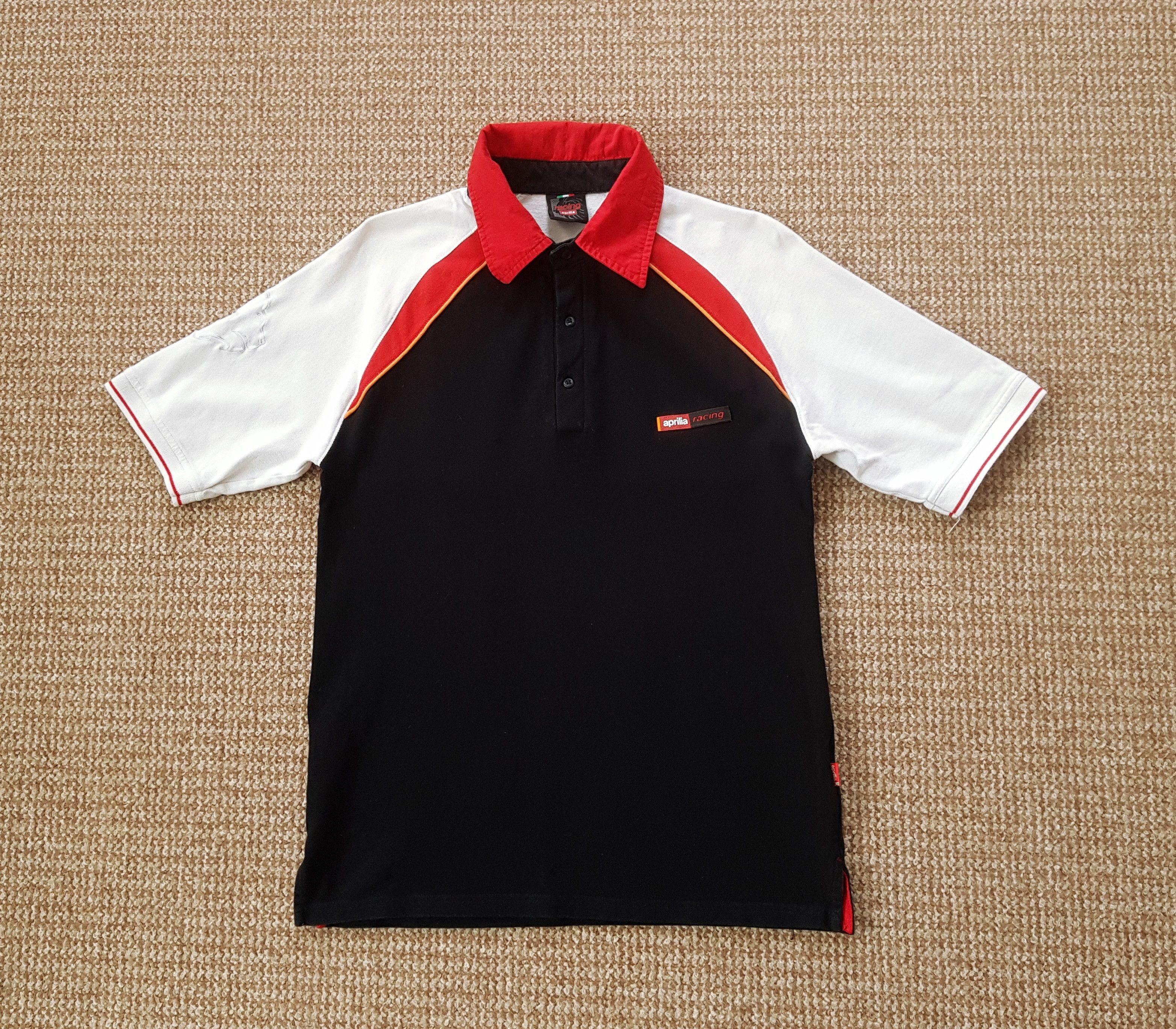 Vintage Vintage Aprilia Racing Team Polo MotoGP T Shirt sz L Size US M / EU 48-50 / 2 - 3 Thumbnail