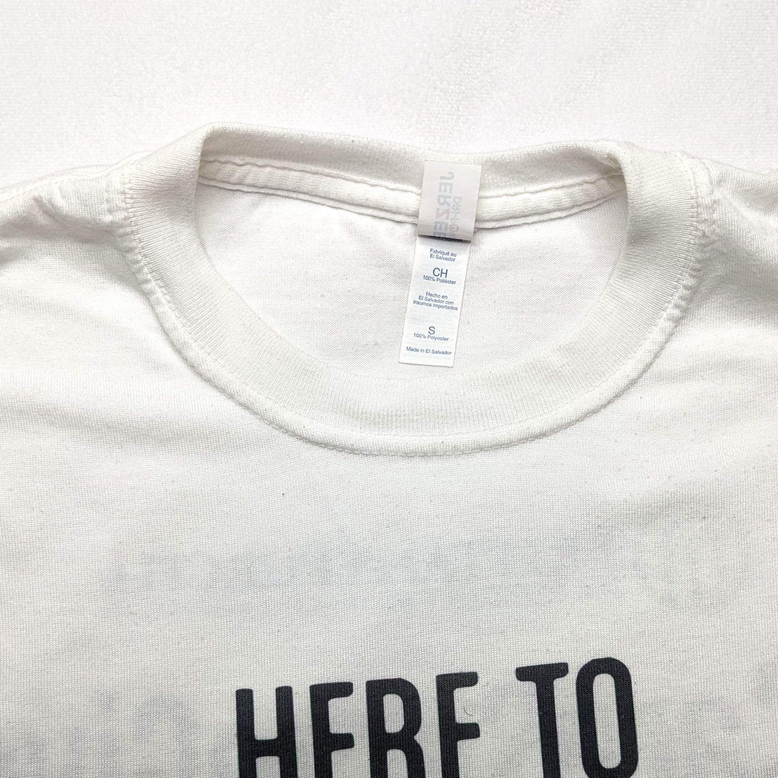 Jerzees Graphic T-Shirt Men's Small White Casual Logo Print Size US S / EU 44-46 / 1 - 3 Thumbnail