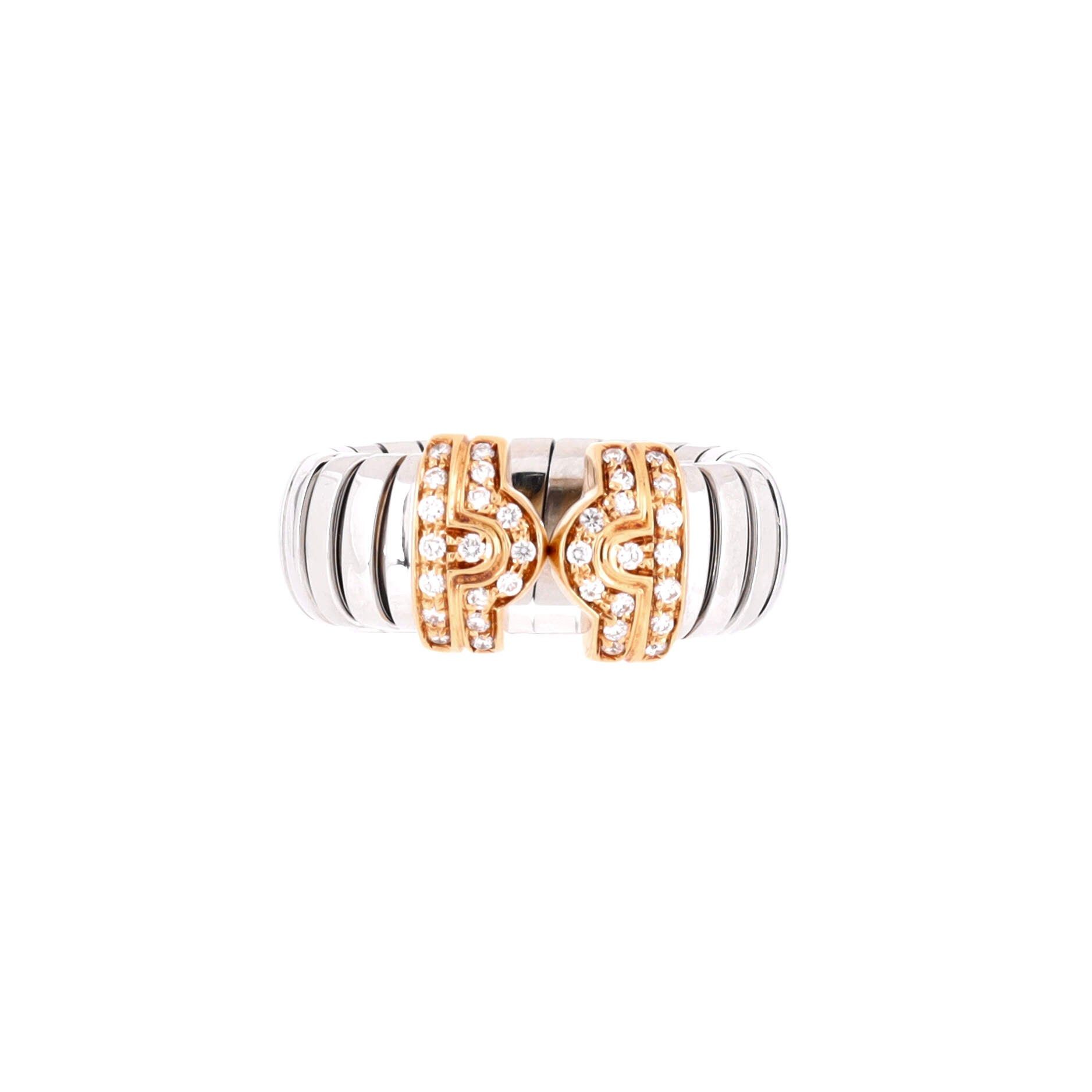 Bvlgari Tubogas Parentesi Ring Size ONE SIZE - 1 Thumbnail