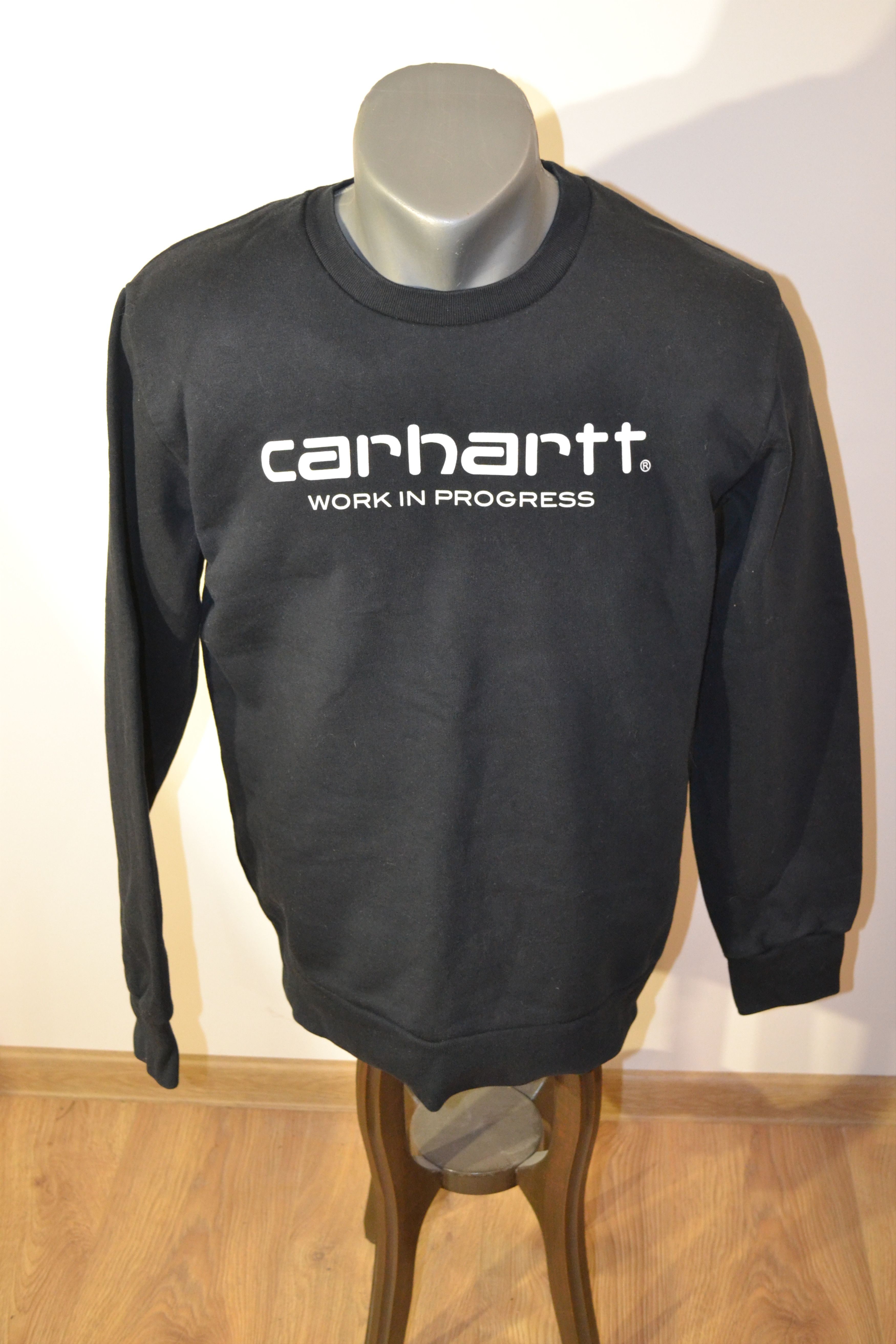 Carhartt Carhartt WIP Black Logo Sweatshirt | Men's Jumper Size S Size US S / EU 44-46 / 1 - 2 Thumbnail