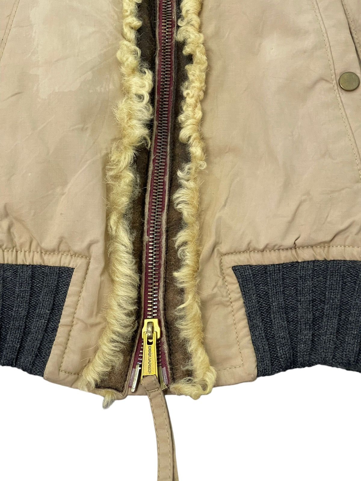 Dsquared2 Bomber Style Dsquared2 Italy Waxed Shearling Parts Slim 5🟩4 Size US M / EU 48-50 / 2 - 7 Thumbnail