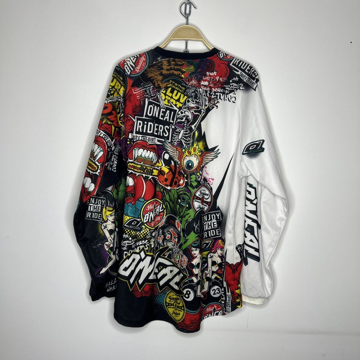 Other O’Neal Motocross Mayhem Jersey Element Punk Rock Racing Rare Size US XL / EU 56 / 4 - 9 Thumbnail