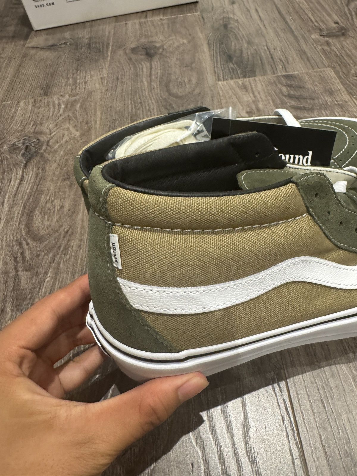 JJJJound × Vans JJJJound X Vans Brand New Sk8 Mid LX Midtop Sneaker Size 10 Size US 10 / EU 43 - 7 Thumbnail